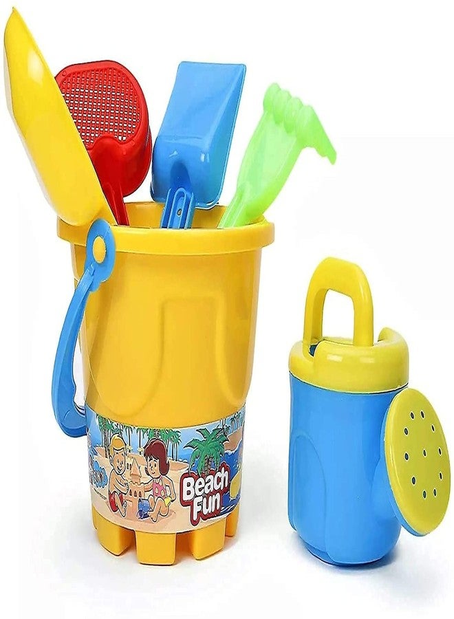 Fezeedi Beach Toys Set for Childs, Beach Art Learning Toys, Outdoor Childs Sand Toys for Child,Best Birthday Gift Set(Random Color Send)(Pack of 8) - Image 3